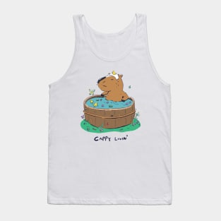 Cute Capybara Tank Top